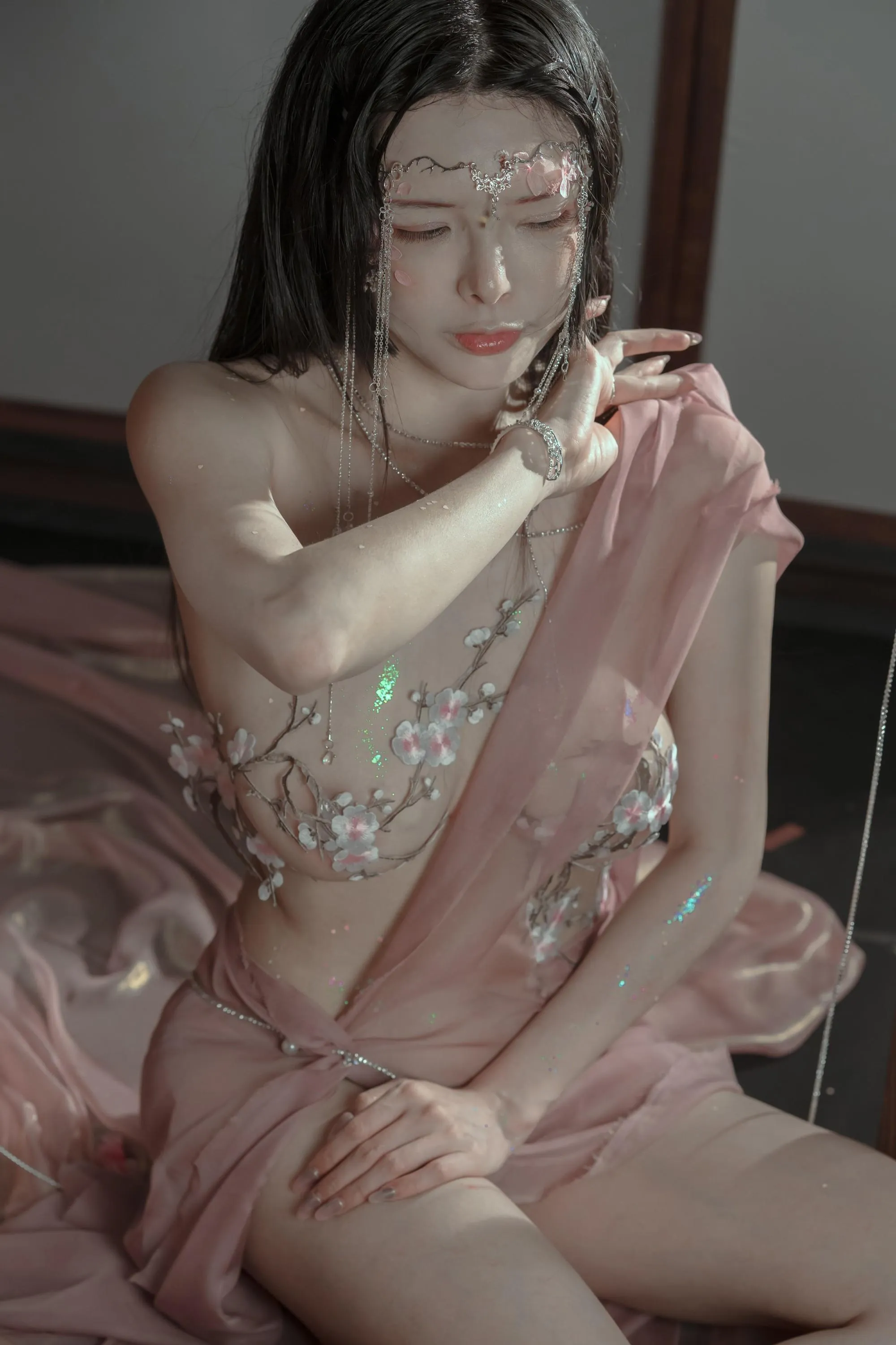秋和柯基 – NO.061 粉 桃花神 [34P]插图2